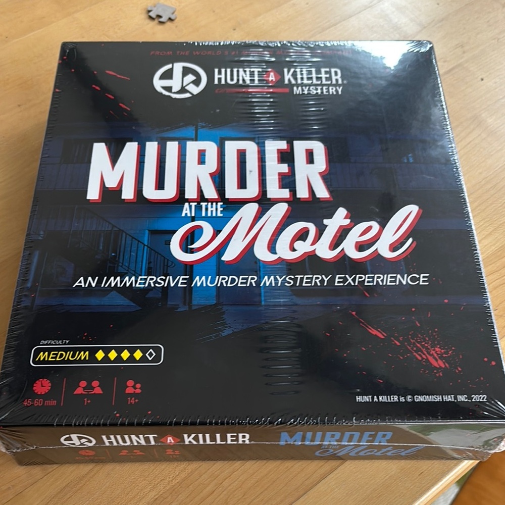 Hunt A Killer Murder at the Motel Game